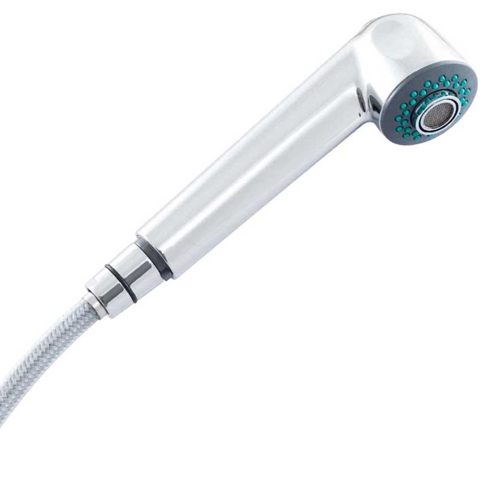 Bateria umywalkowa łokciowa z wyciąganym prysznicem | STALGAST, 651111