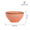 Miska, 550 ml | PORLAND, Seasons Amber