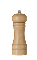 Młynek do pieprzu drewniany, jasne drewno, ø57x165 mm | HENDI, 469705
