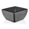 Miska kwadratowa z melaminy, 250×250×120 mm, grafitowa | FINE DINE, 562673