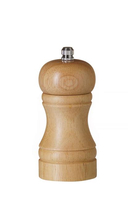 Młynek do soli drewniany, jasne drewno, ø50x113 mm | HENDI, 469699