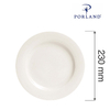 Talerz, Ø230 mm | PORLAND, Dove