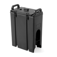 Termos do napojów, 18 l, 230×420×620 mm, czarny | AMERBOX, ABX019