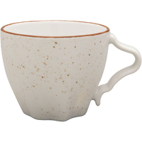 Filiżanka z porcelany 250 ml, beżowa | LUBIANA, Stone Age