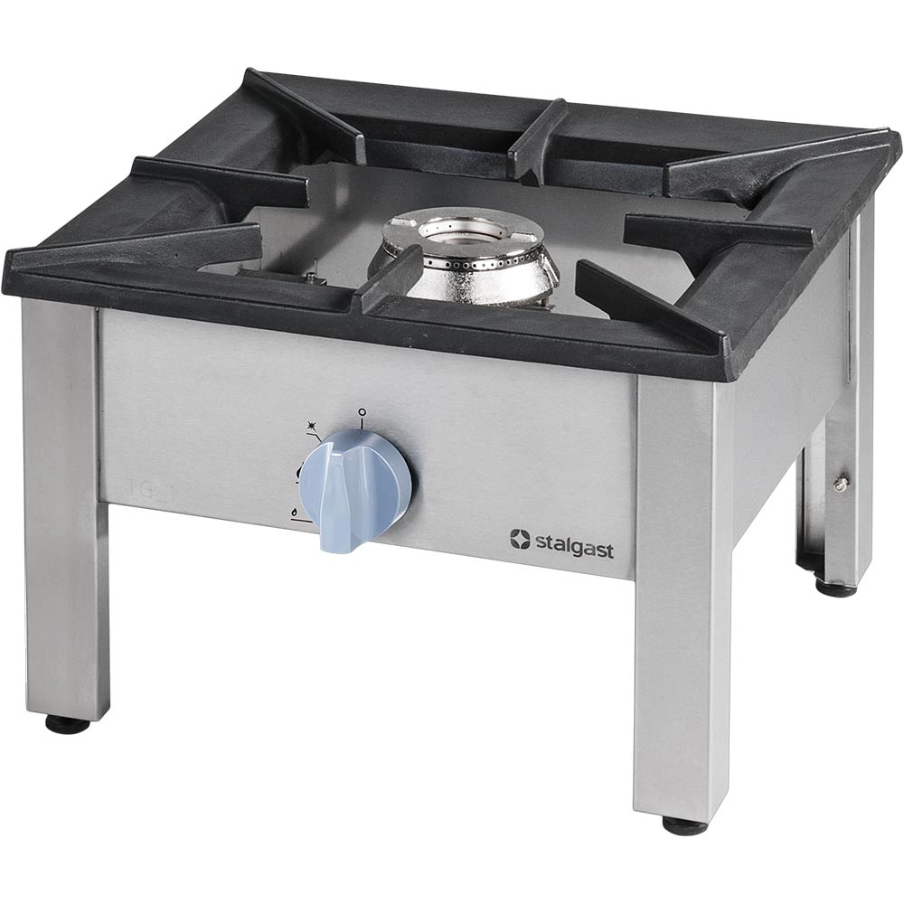 Taboret gazowy pojedynczy, 14 kW, 567x607x394 mm | STALGAST, 773035