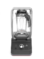 Blender barmański z obudową wyciszającą, czarny, 2,5 l, 220-240V, 1,68 kW, 250x300x540 mm | HENDI, 230688