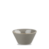 Miska konikalna, Ø121 mm, 340 ml | CHURCHILL, Stonecast Peppercorn Grey