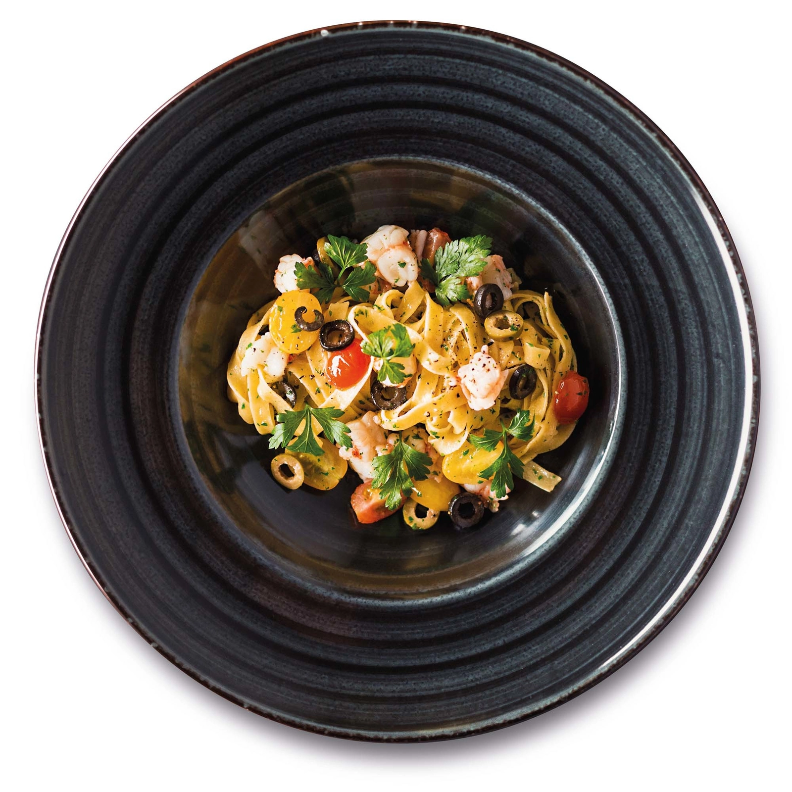 Talerz płytki, Ø270 mm, czarny | FINE DINE, Onyx