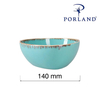 Miska trójkątna, 140 mm, błękitna | PORLAND, Seasons Laguna