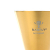 Jigger – miarka barmańska Slim Style, 30/60 ml, złota ze stalową obwódką | BARFLY, M37090GD