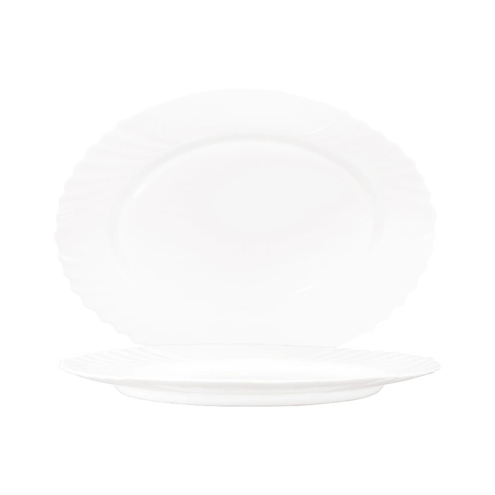 Półmisek owalny ze szkła hartowanego 350x260 mm | STALGAST, Ebro II