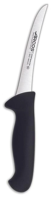 Nóż do trybowania zakrzywiony 278 mm, czarny | ARCOS, 2900