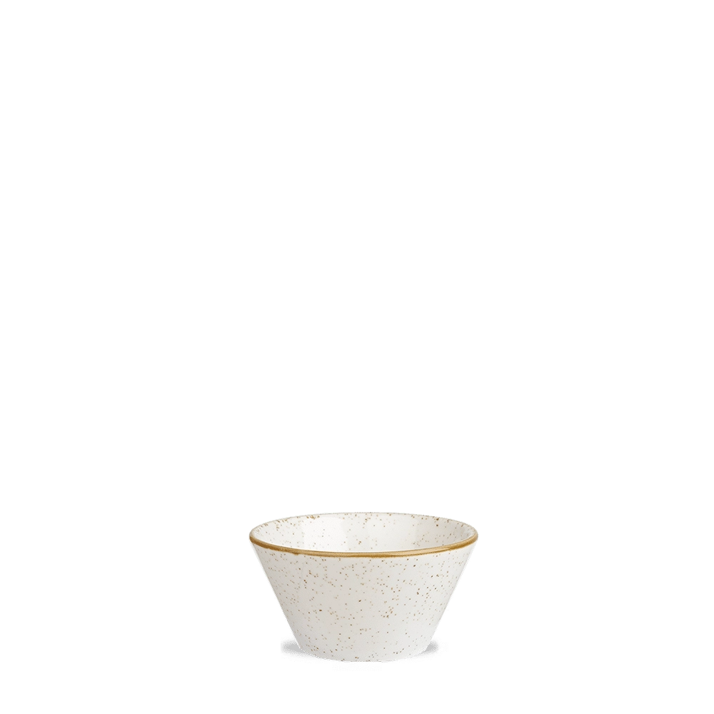 Naczynie do dipów, Ø80 mm, 90 ml | CHURCHILL, Stonecast Barley White