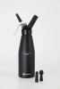 Syfon do bitej śmietany, 0,95 l, czarny | HENDI, Kitchen Line