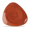 Talerz trójkątny, 265 mm | CHURCHILL, Stonecast Spiced Orange