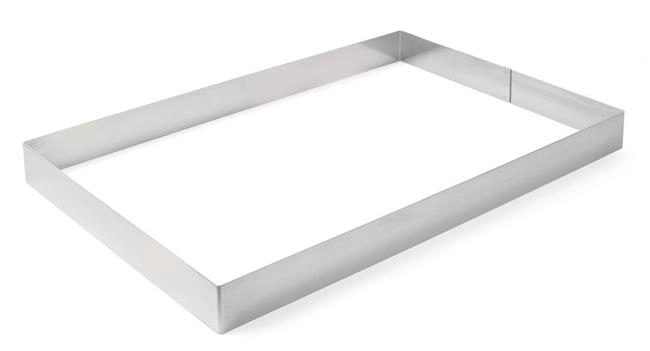 Rant piekarniczo-cukierniczy prostokątny, 383x285x50 mm | HENDI, 512418