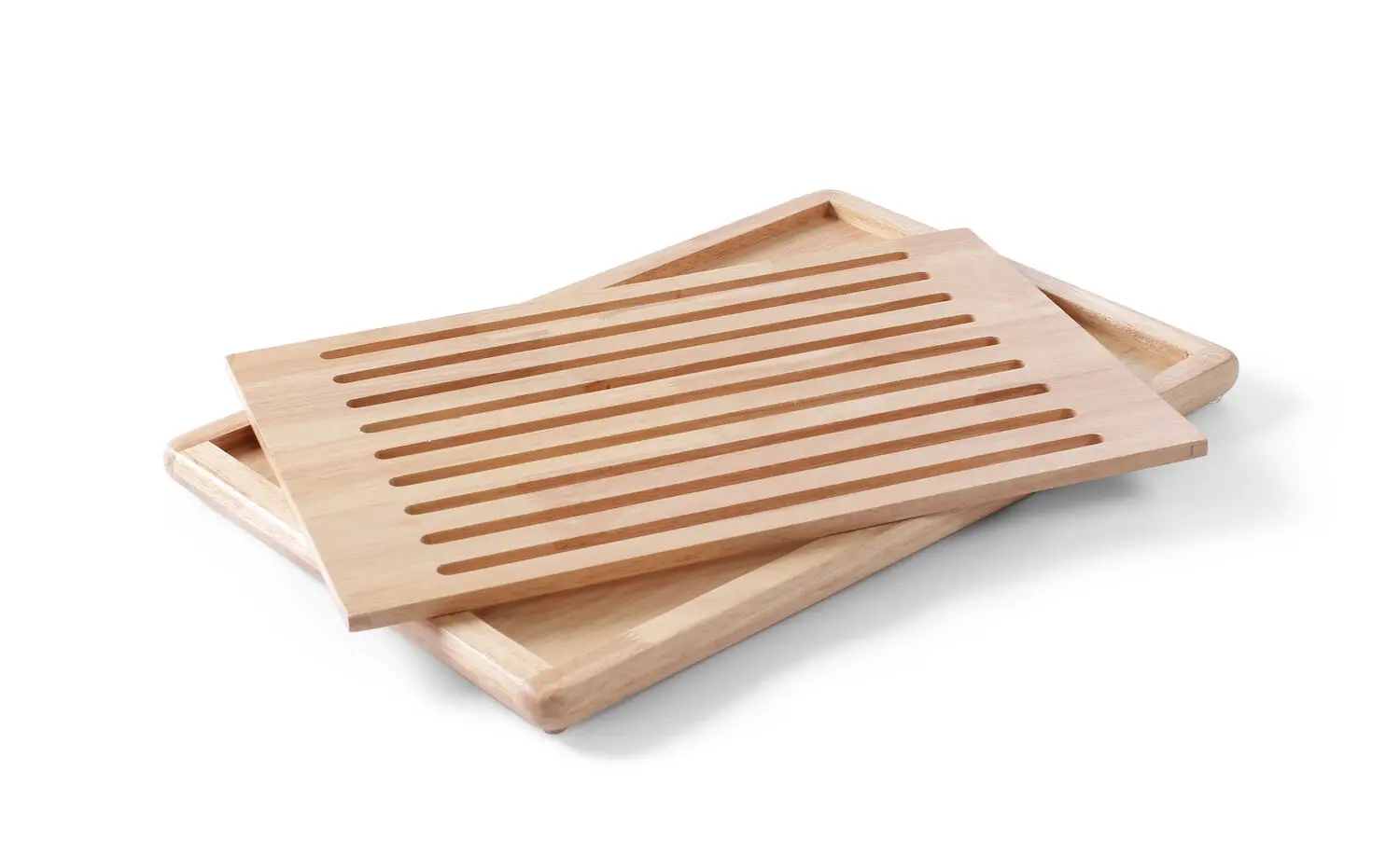 Deska do krojenia pieczywa, ciemne drewno, 475x322 mm | HENDI, 505502