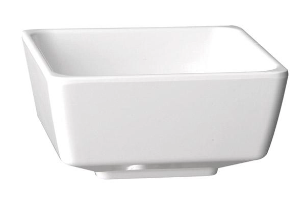 Miska prostokątna z melaminy 1,9 l, biała | APS, Float