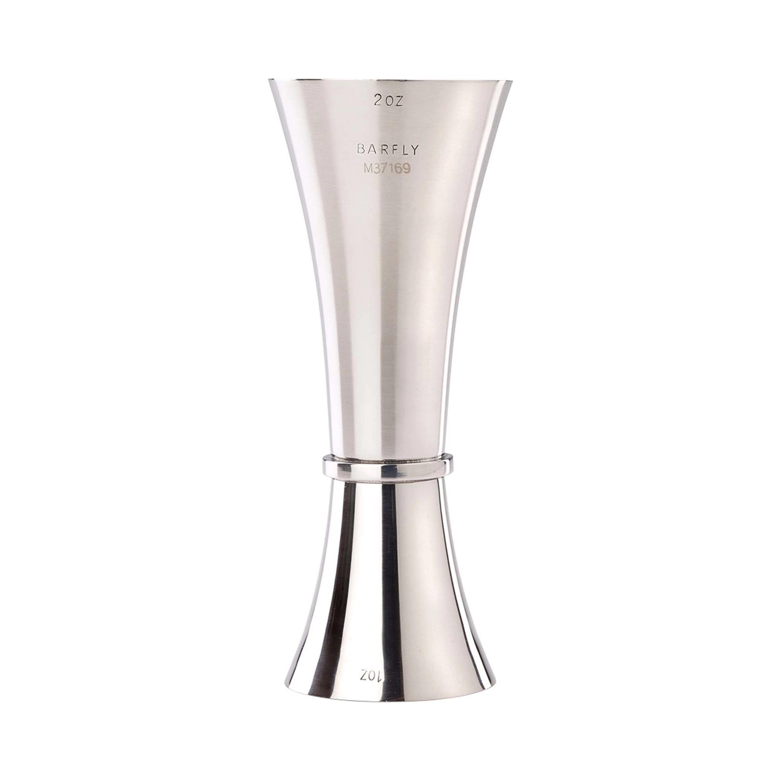 Jigger – miarka Yakuza, 30/60 ml, ze stali nierdzewnej | BARFLY, M37169