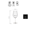 Kieliszek do wina bordeaux, 540 ml | RONA, Invitation