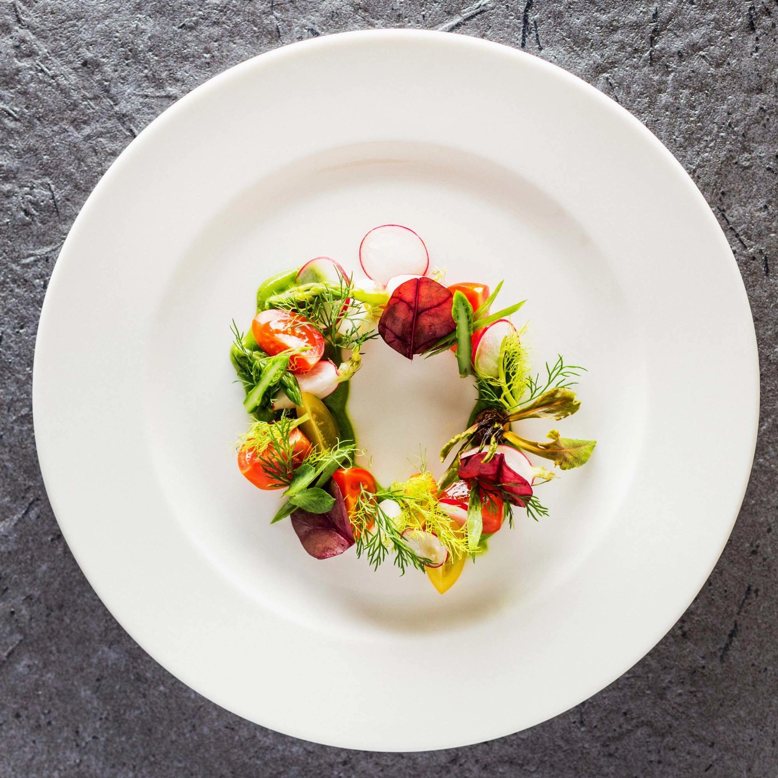 Talerz płytki, Ø200 mm | FINE DINE, Crema