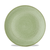 Talerz płytki coupe, Ø230 mm | CHURCHILL, Evolve Stonecast Sage Green