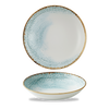 Miska coupe Homespun Accents Aquamarine, Ø182 mm | CHURCHILL, HOMESPUN ACCENTS AQUAMARINE