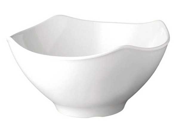 Misa z melaminy Ø255 mm, 3 l, biała | APS, Global Buffet