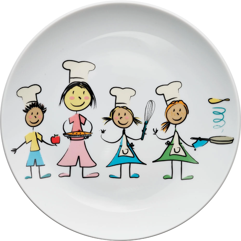 Talerz płytki z porcelany Ø240 mm | STALGAST, Przedszkolny II