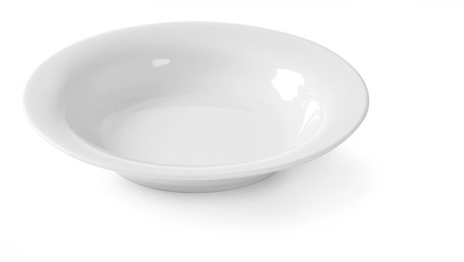 Talerz głęboki z porcelany, ø220 mm | HENDI, Optima