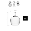 Klosz, Ø140 mm | RONA, Cloches