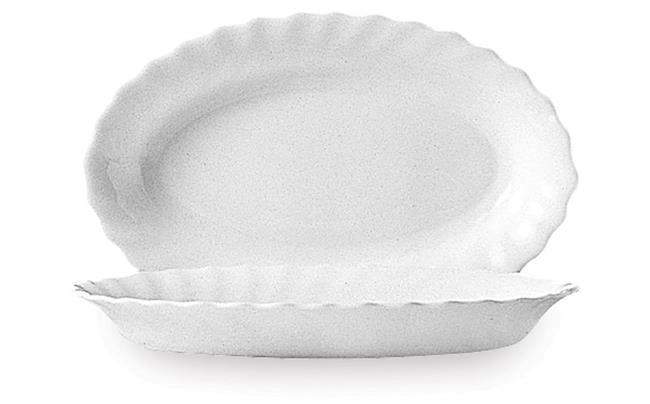 Rawierka z porcelany, 220 mm, biała | ARCOROC, Trianon