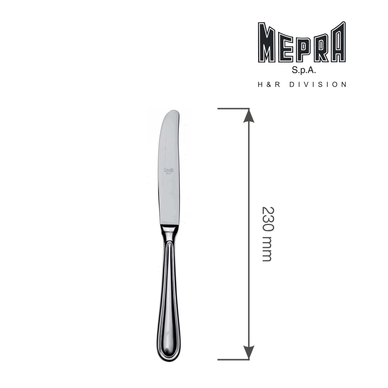 Nóż stołowy, 230 mm | MEPRA, Norma