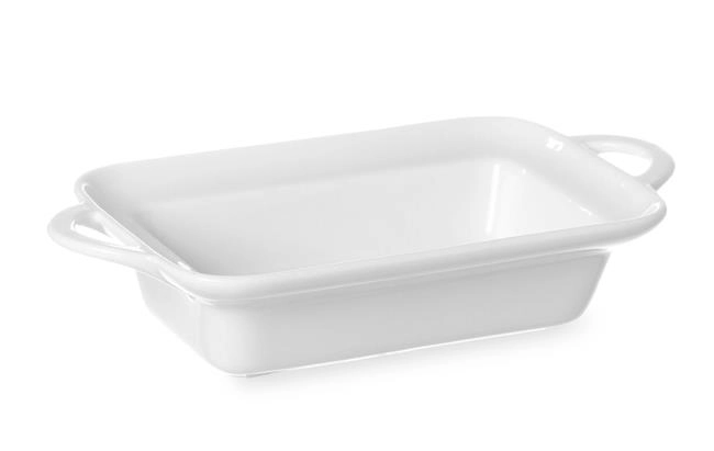 Półmisek prostokątny z porcelany, 250 ml, 236x126x48 mm | HENDI, 784112