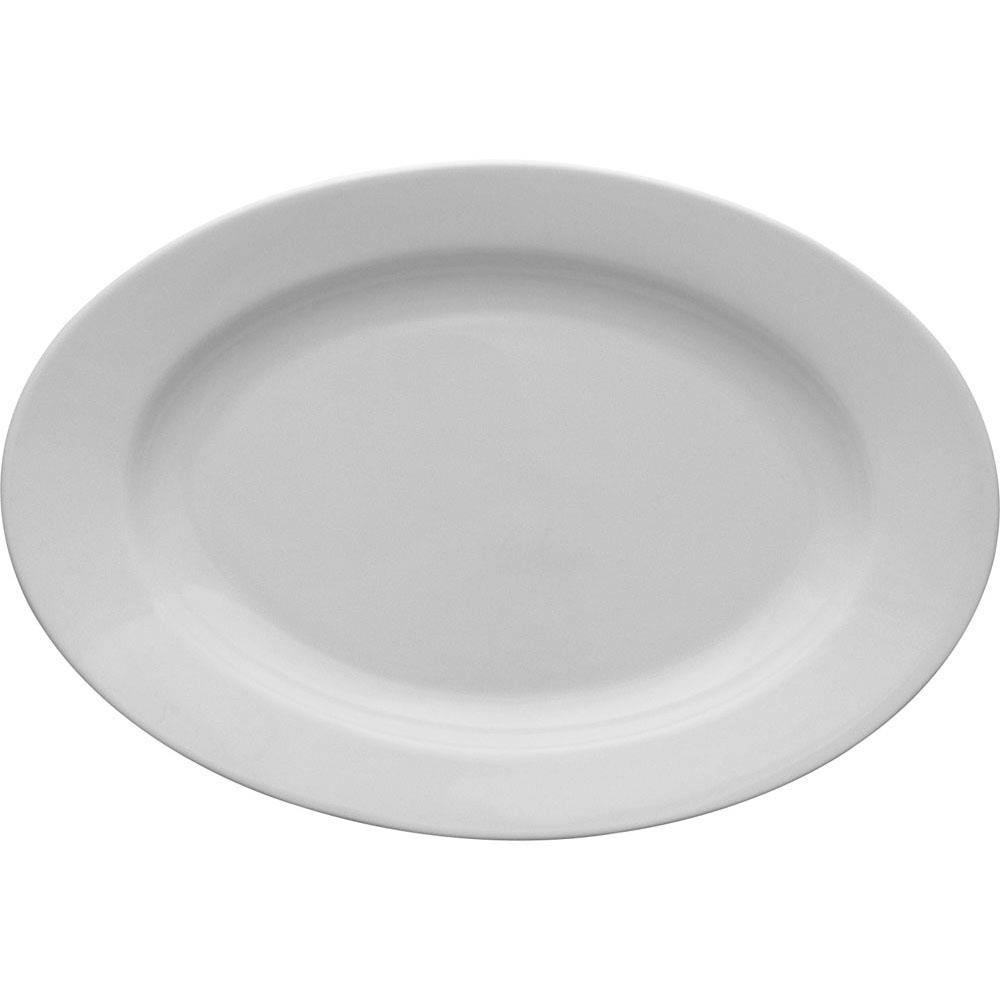 Półmisek owalny Kaszub z porcelany Ø240 mm | LUBIANA, Kaszub/Hel