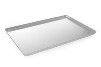 Taca cukiernicza ekspozycyjna, srebrna, 300x200x20 mm | HENDI, 808467