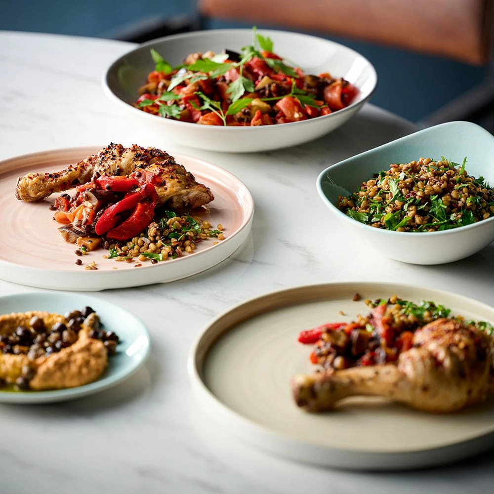 Talerz trójkątny, 230 mm, szary | CHURCHILL, Stonecast Canvas Grey