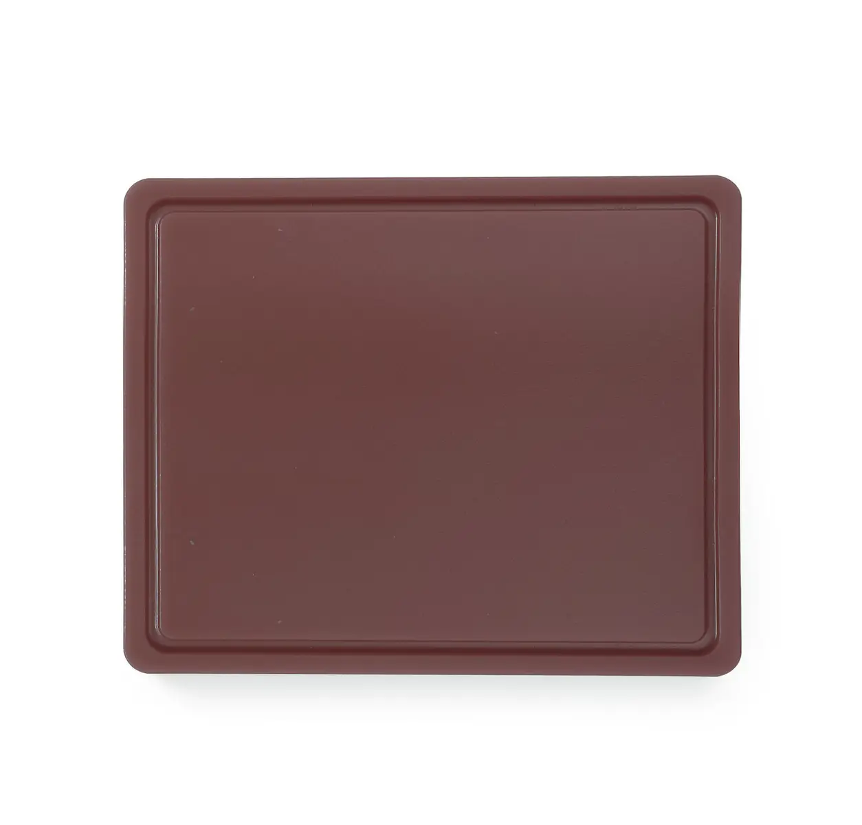 Deska do krojenia HACCP GN 1/2, 325x265x12 mm, brązowa | HENDI, 826140