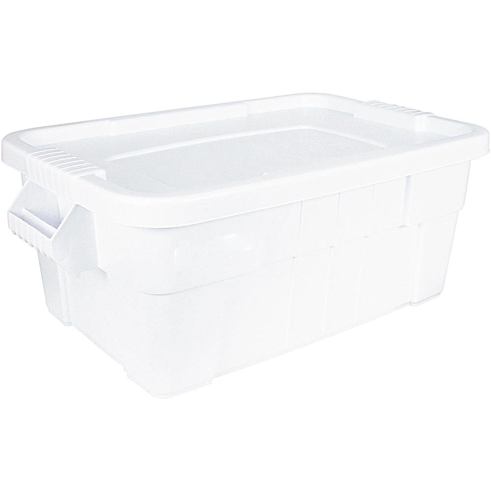 Pojemnik transportowy do żywności z pokrywą, biały, 710×440×270 mm, 53 l | STALGAST, 062531