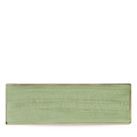 Talerz podłużny, 323×110 mm | CHURCHILL, Stonecast Sage Green
