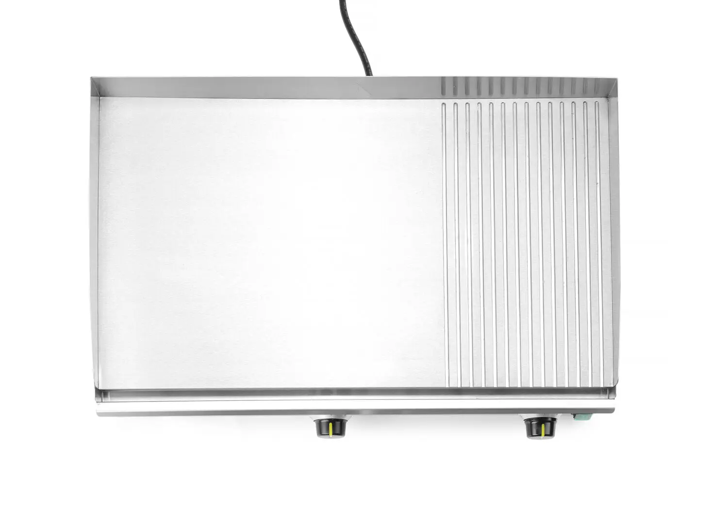 Płyta grillowa 1/3 żebrowana, 2/3 gładka, 220-240 V, 3,5 kW | HENDI, Kitchen Line,