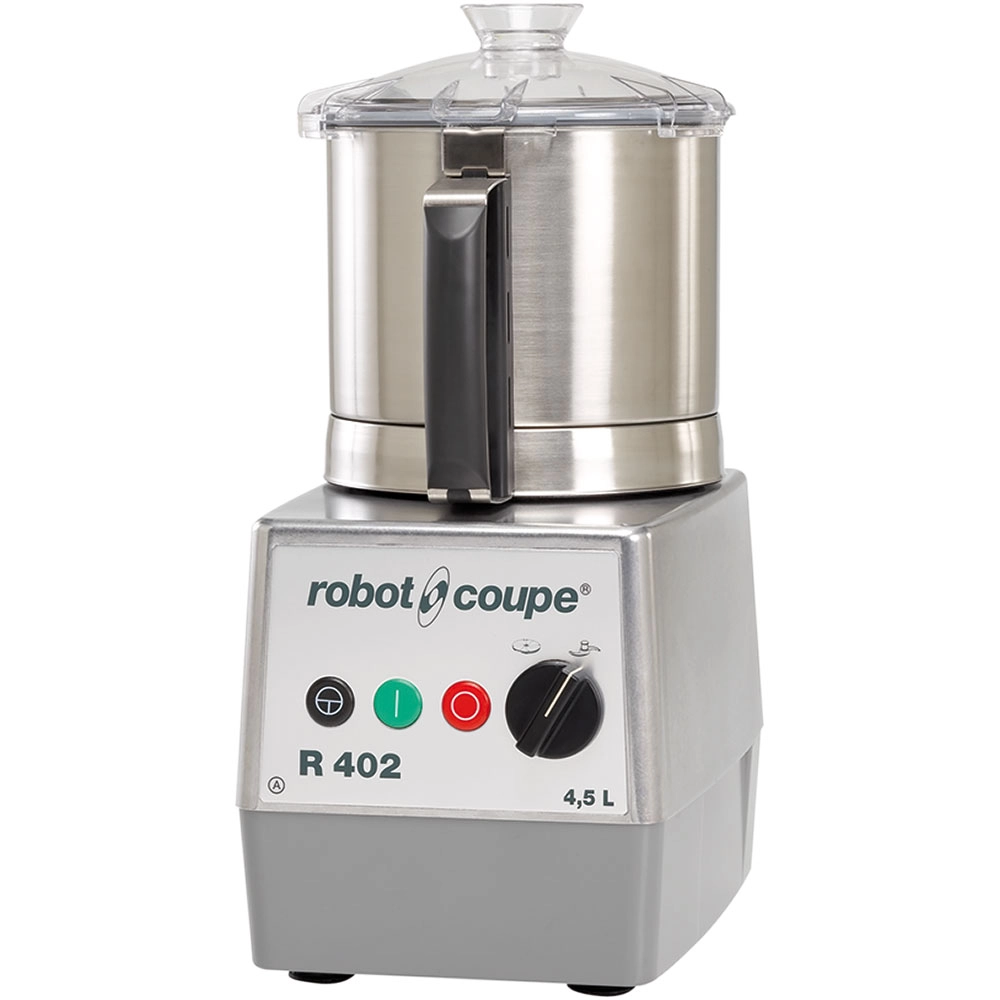 Szatkownica + cutter 4.5 l, 0.75 kW, 400 V | ROBOT COUPE, R402