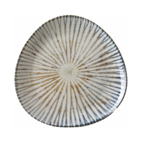 Talerz trójkątny, ⌀190 mm | FINE DINE, Ammonite