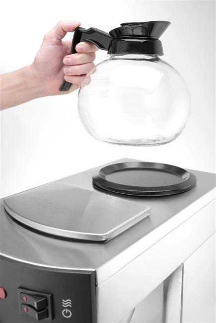 Zaparzacz przelewowy do kawy, 1,8 l, 2,1 kW, 220x383x465 mm | HENDI, Kitchen Line