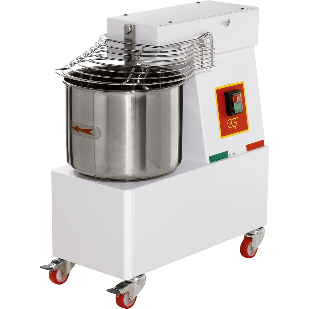 Mikser spiralny 10 l, 0.37 kW, 230 V, 300×550×620 mm | GGF, 786102