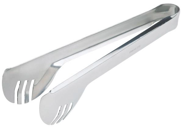 Szczypce do sałatek ze stali nierdzewnej 240 mm | APS, 75801