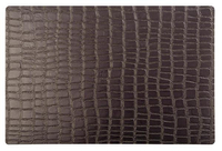 Podkładka na stół 450x300 mm z tworzywa sztucznego, brązowa | APS, Croco