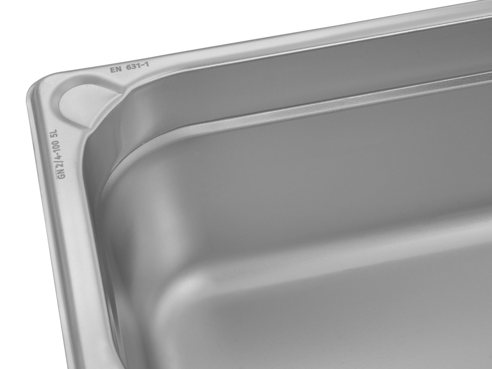 Pojemnik GN 2/4 100 mm ze stali nierdzewnej | TECHNICA, Platinum Line