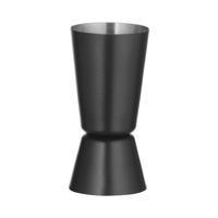 Jigger – miarka barmańska 25/35 ml, czarny, Ø40×75 mm | BAR UP, 596630