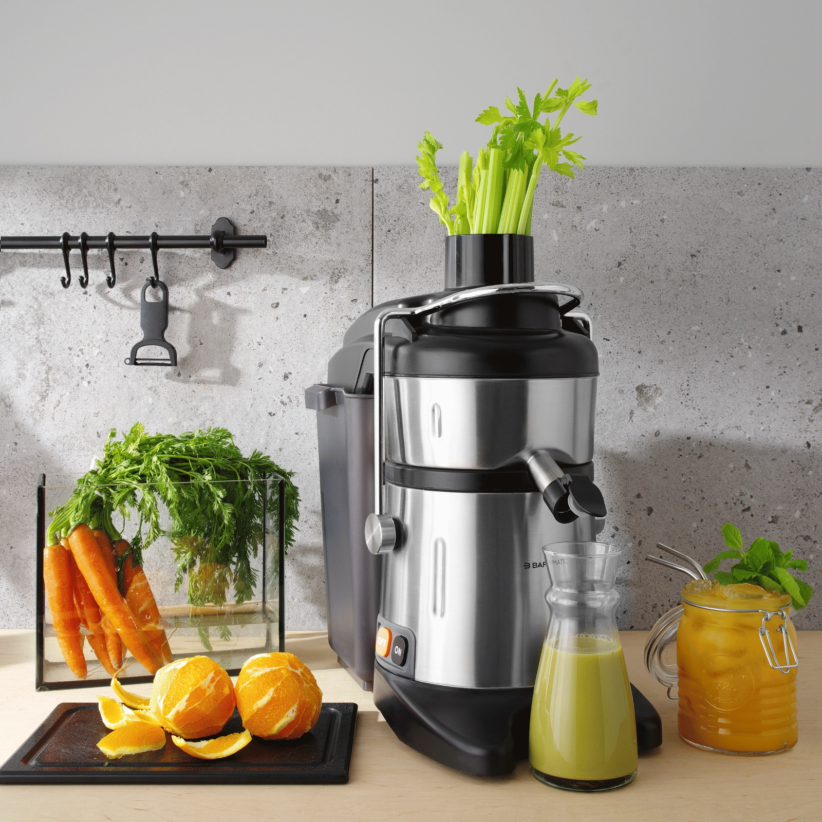 Sokowirówka gastronomiczna Supreme 2.0, 700 W, 230 V, 250×410×530 mm | BARMATIC, Supreme 2.0
